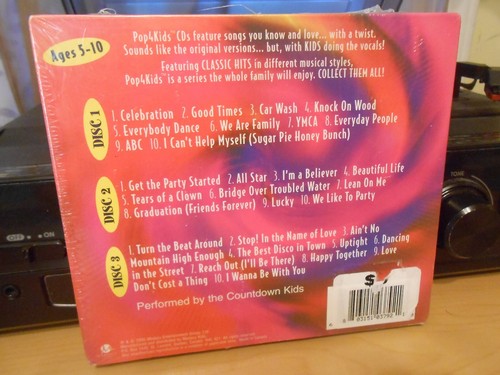 Pop For Kids - Countdown Kids (3 CDs, 2005) Good Times YMCA All Star NEW Sealed! - Picture 2 of 2