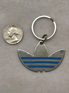 adidas logo keychain