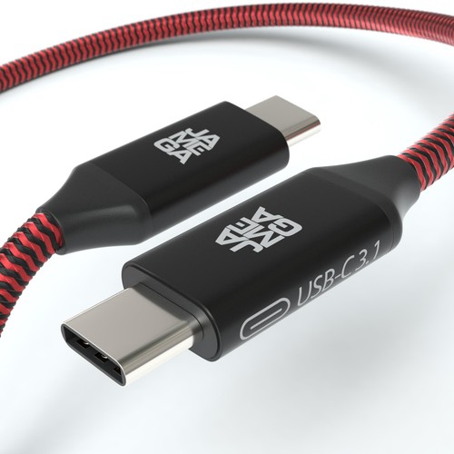 Kabel USB C 1,8 m 3.1 typ C do typu C PD kabel szybkiego ładowania Huawei Apple - Zdjęcie 2 z 6