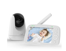 VAVA 5" 720P HD Video Baby Monitor with Night Vision, Zoom/Pan/Tilt, and 2-Way