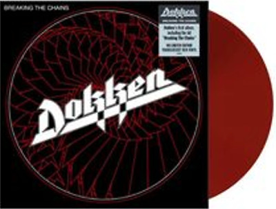 Dokken - Breaking the Chains Limited Edtion Transparent RED Vinyl LP NEU OVP