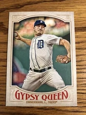 Jordan Zimmermann 2016 Topps Gypsy Queen Tigers  #46   *7072*