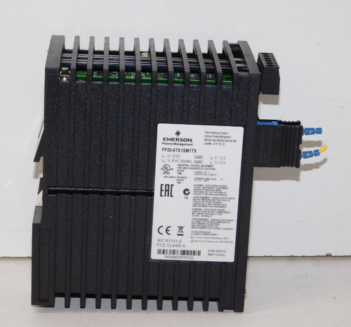 Emerson FP20-6TX1SM1TX DeltaV Smart Network Switch FP20 Module 6 Port COTS Unit - Picture 3 of 3