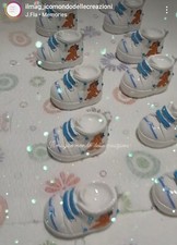 20 Bomboniera nascita confetti battesimo compleanno Scarpetta Personalizzata 