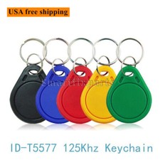50PCS T5577 Smart Chip Tag 125Khz Rewriteable RFID Duplicator Proximity