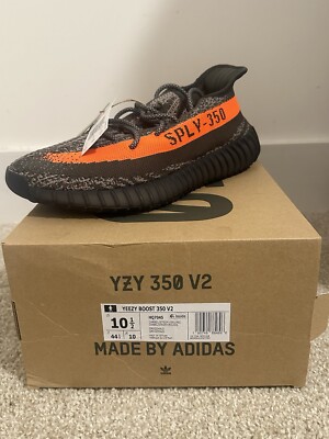 Size 10.5 - adidas Yeezy Boost 350 V2 Low Carbon Beluga adidas Yeezy Boost 350 V2 Carbon Beluga Men main image 4