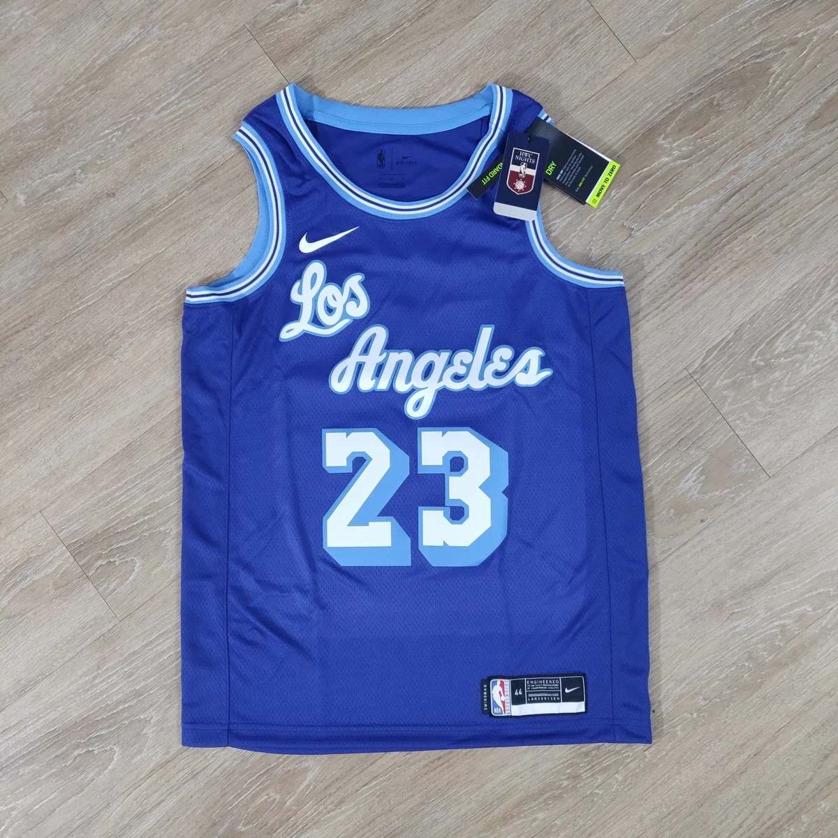 NWT Lebron James Lakers Nike Swingman Classic Jersey Size 44 new