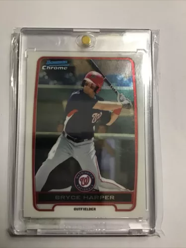2012 Bowman Chrome BRYCE HARPER Prospects #BCP10 NATIONALS PHILLIES