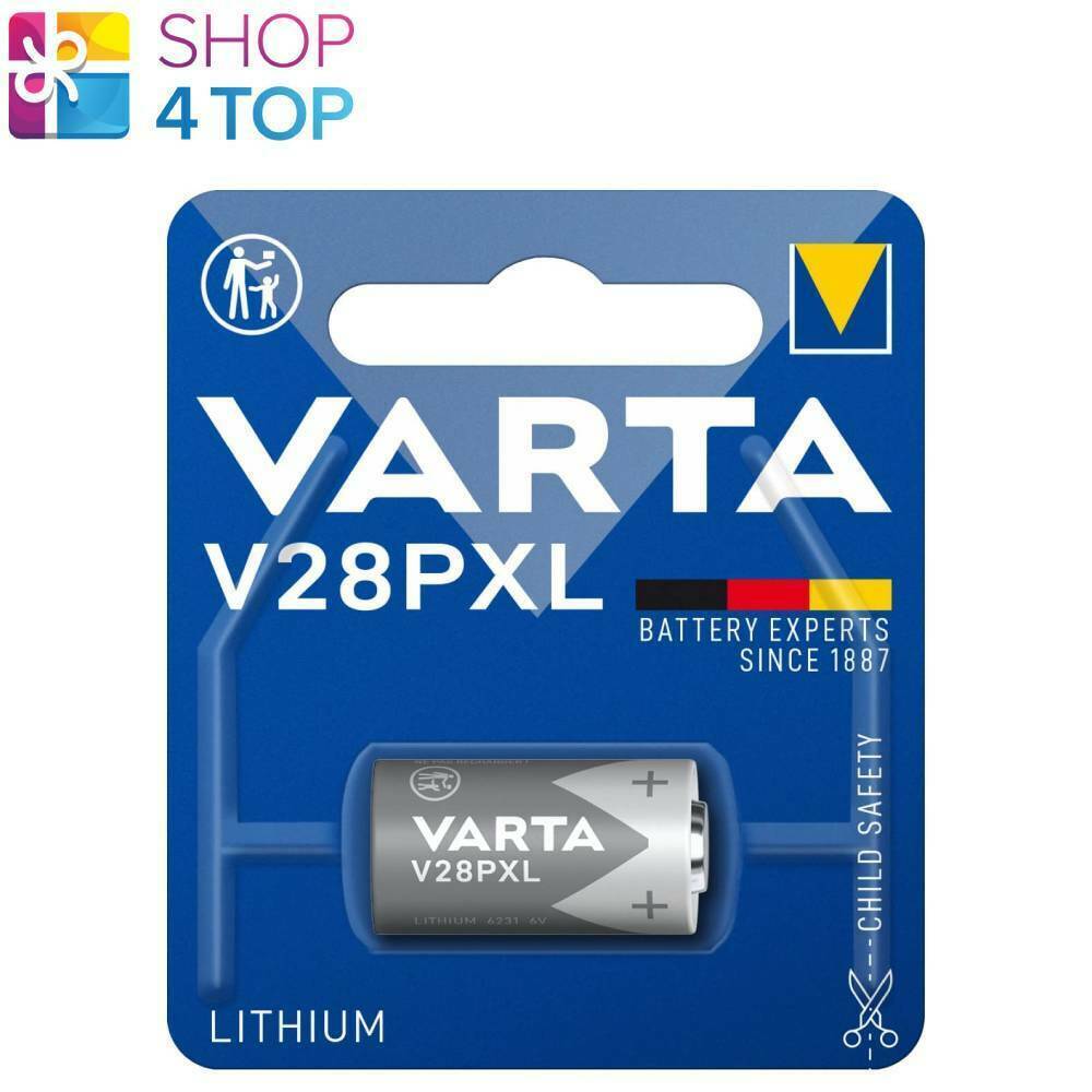Varta V28Pxl Lithium Batterie 6V 6231 170Mah Japan Batterie Experts 1887 1Bl Neu