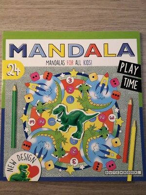 Mandala Malbuch für Kinder - Play Time (24 Motive) [Spielzeit]