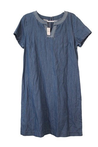 cuyana denim dress Cuyana Denim Dress Size XS