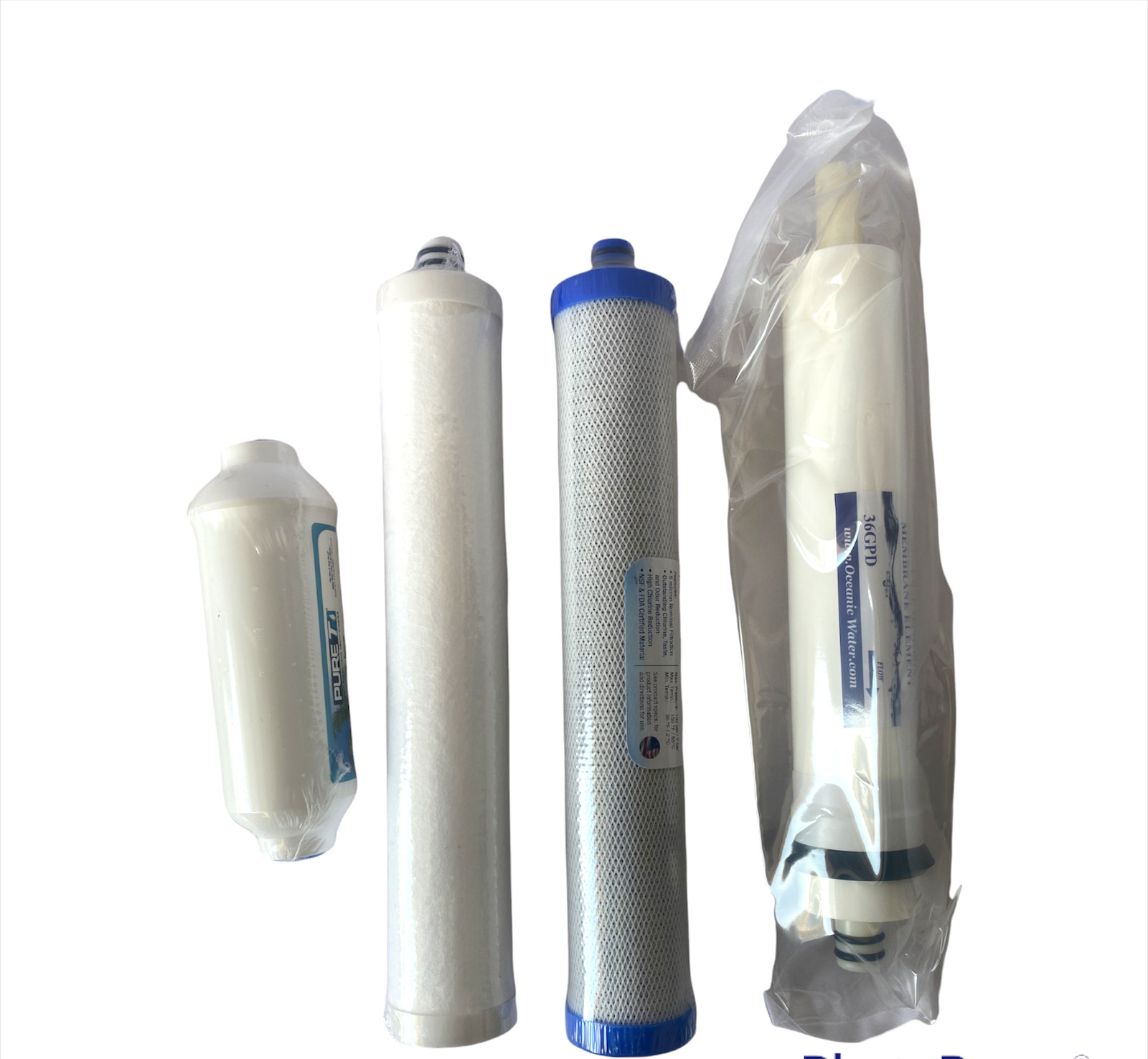 Filter Set With Membrane for Culligan AC-30 Reverse Osmosis System 1-Pack
