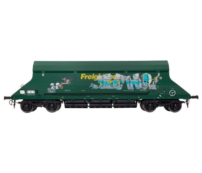 Dapol O Gauge 7F-026-002G1 HIA Hopper Freightliner Heavy Haul Green Graffiti