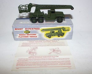 Lot 262 - A Boxed Dinky Supertoys Missile Servicing