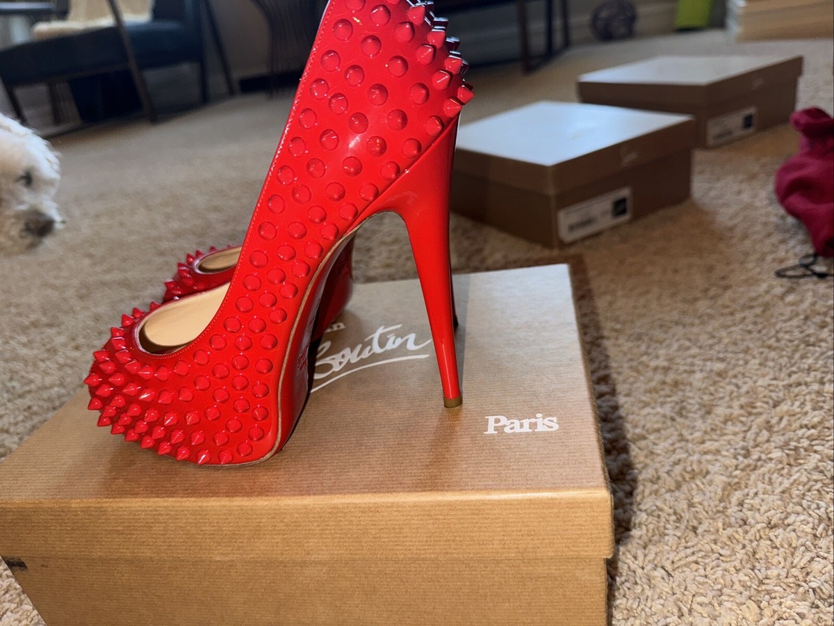 Christian Louboutin 1240621PEDROJUNIORN005 関税送料込 christian louboutin red bottom shoes for women 38.5 | eBay
