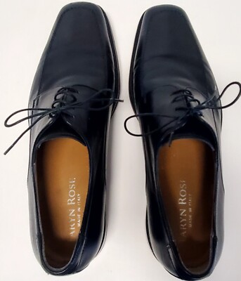 Taryn Rose Clinton Oxford Lace Up Shoes Italy Black Leather  display picture 3
