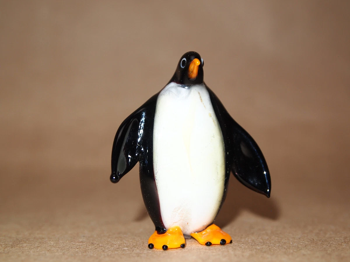 ムラーノガラス ペンギン置物 27cm Murano Italy ヴィンテージ Murano Penguin for sale | eBay