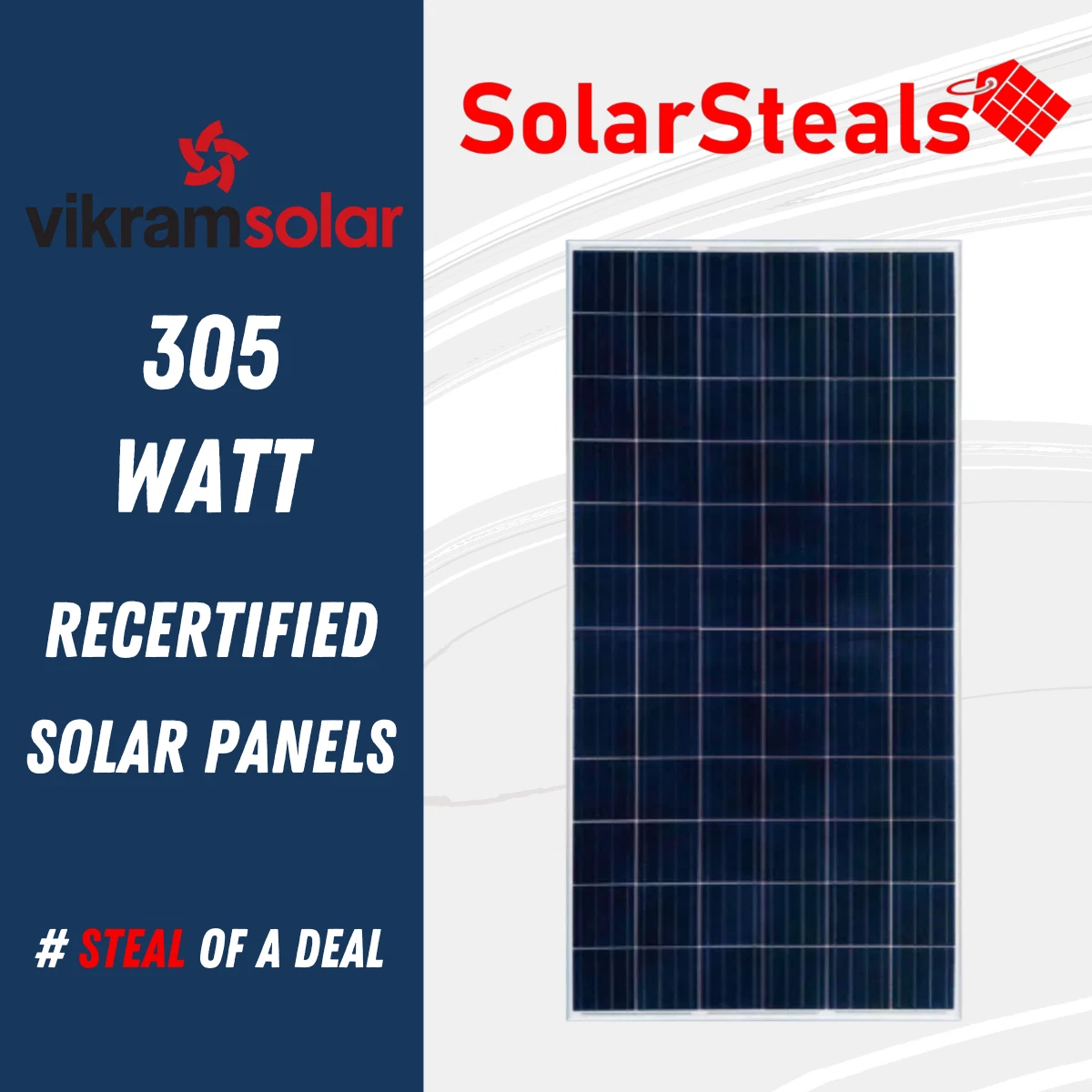 Vikram solar cheap panel price