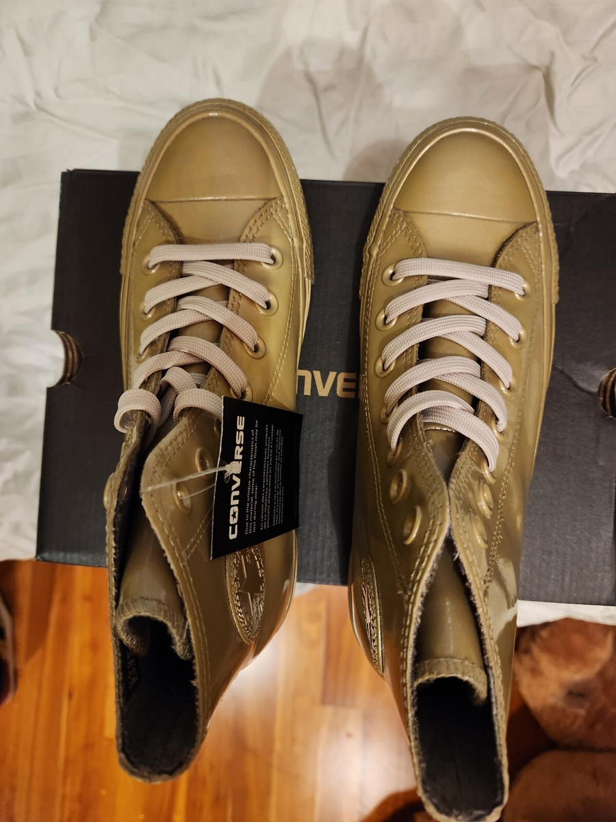 靴 JKC Size 6 - Converse Chuck Taylor All Star Metallic Rubber High Light