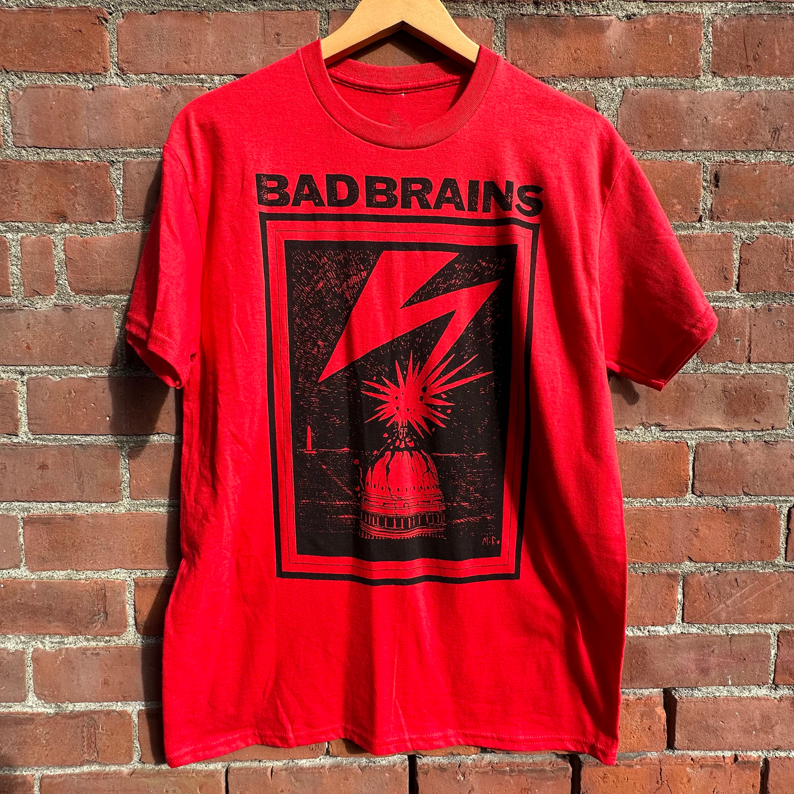 Collection Bad Brains Tour Band Gift For Fan All Size S to 5XL Red  T-shirtMA491