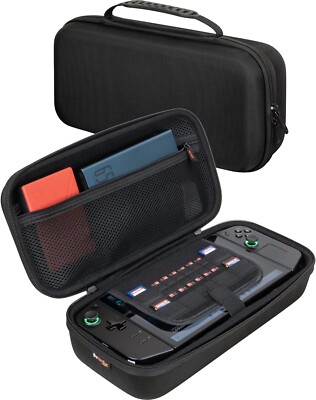 Large Carrying Case Bag For Lenovo Legion Go Handheld, Charger, 65W battery Bank