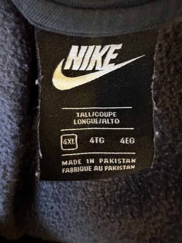 Nike Full Zip Embroidered Logo CAMO Long Sleeve Hoodie Jacket (4XLT) - Picture 2 of 9