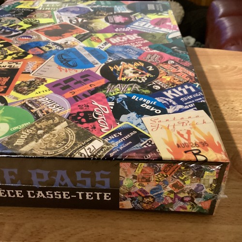 Backstage Pass Jigsaw Casse Tete Puzzle 1000 Piece Road Crates - Picture 8 of 18