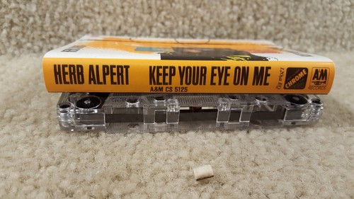 Vintage 1987 Cassette Tape Herb Alpert Keep Your Eye On Me A&M Records - Picture 4 of 7