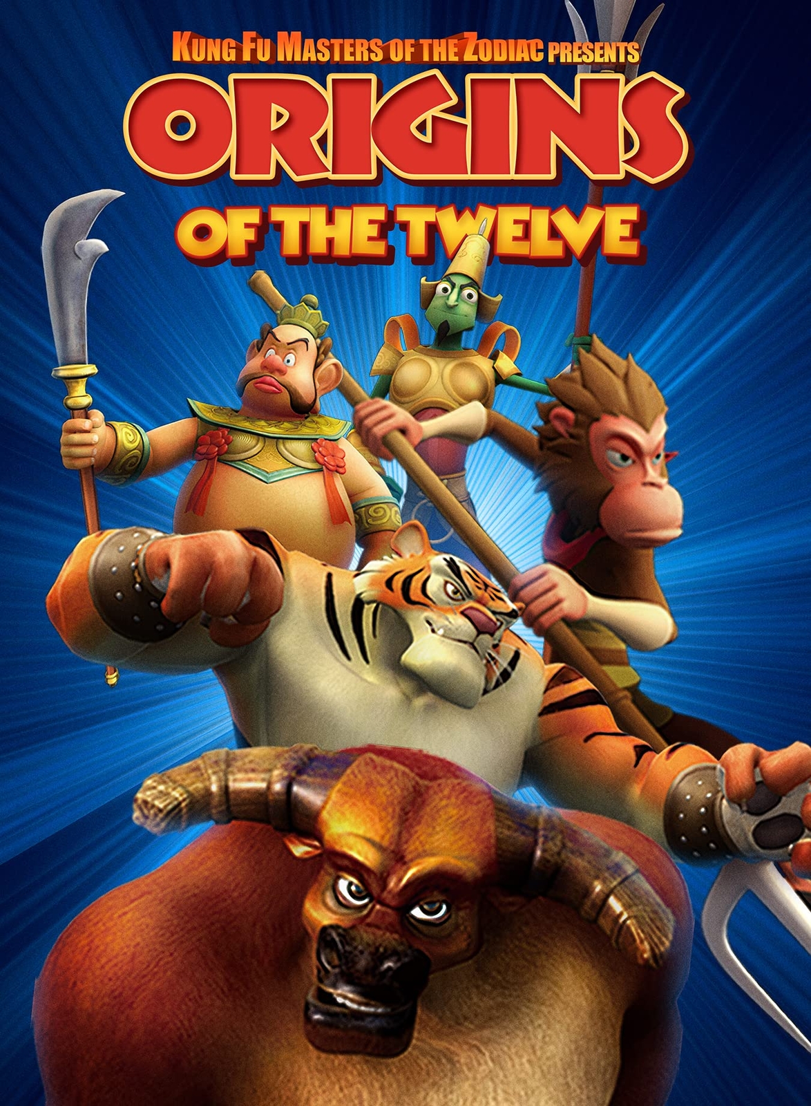 Kung Fu Masters of the Zodiac: Origins of The Twelve (DVD) _