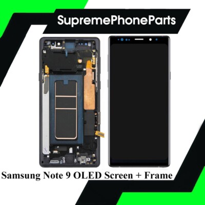Für Samsung Galaxy Note 9 LCD OLED Display Bildschirm Digitizer Baugruppe mit Rahmen