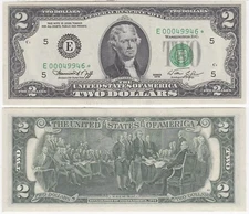 1976 $2 Star Richmond District Federal Reserve Note FR# 1935-E* Uncirculated