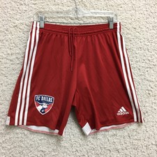 Adidas FC Dallas Shorts Medium Adult Red Clim...