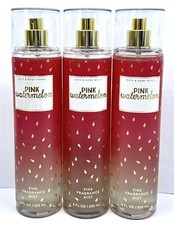 BATH BODY WORKS PINK WATERMELON BODY MIST SPRAY 8 FL OZ LOT OF 3 PCS