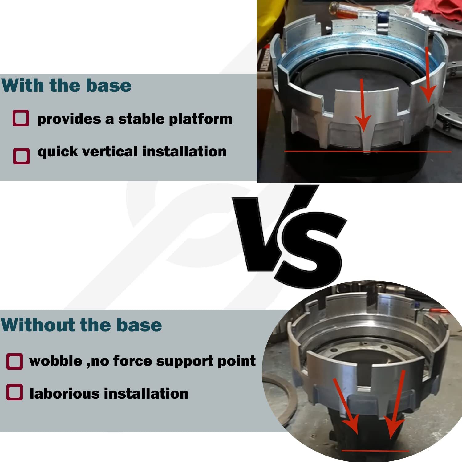 TRANSTEC Lip Wizard™ NEW Transmission Clutch Piston Lip Seal Installer Tool 1-pc - Foto 3