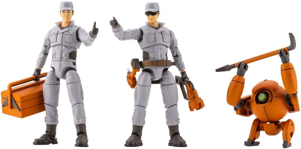 Kotobukiya Hexa Gear Governor Engineer Set Type: A 74mm 1/24 Model