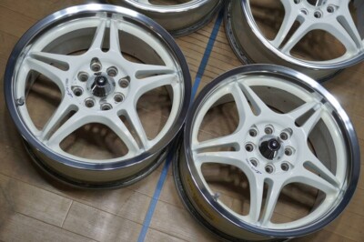 JDM SSR type-V 16x7.0+45 114.3/100x4 set4 wheels japan Racing