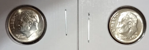 2016 P &  D Roosevelt Dime Set! BU Uncirculated Full Bands! Free Shipping!