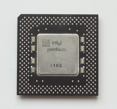 Socket 7 Processor CPU - Intel Pentium 166 - 166MHz - SY037 - TESTED - NO TARIFF