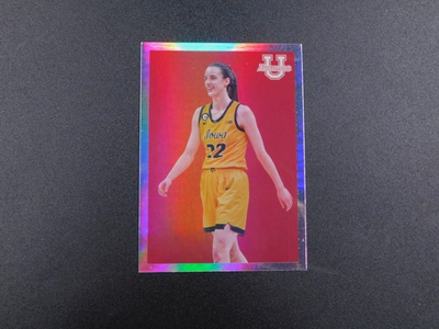 #ad 2023 Bowman University Caitlin Clark Refractor Iowa 09B 30 $29.95