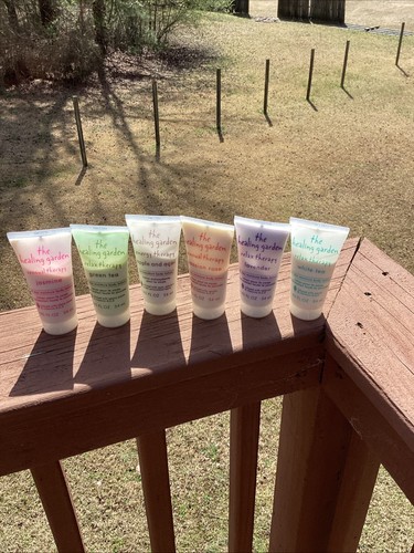 The Healing Garden Lot Of 6 Body Lotion 1.85 FL OZ Each Variety Scents - Picture 2 of 11