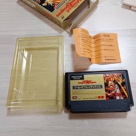 Nintendo Famicom AD&D Pool of Radiance Boxed Tested Good JAPAN