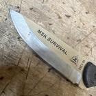 TOPS MSK Survival Fixed Blade Knife, Micarta Full Tang w/ Sheath Made USA — photo 3