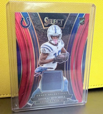 2024 Select Draft Selections - Adonai Mitchell #DSM-AML Red Prizm RC Colts MEM