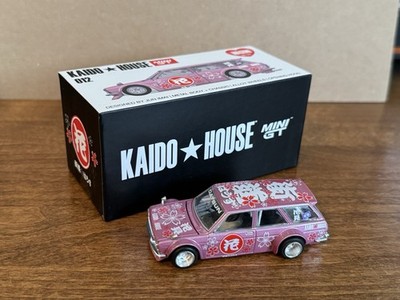 Kaido House Mini GT Datsun 510 Wagon Hanami V1 KHMG012 Pink 012