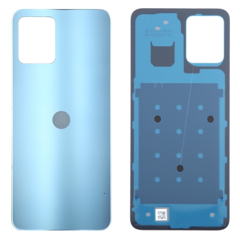 Tapa bateria trasera compatible con Motorola G23 repuesto steel blue azul claro