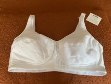 ABC Mastectomy Bra Style 103 Size 42C White No Wire Rose Contour NWT