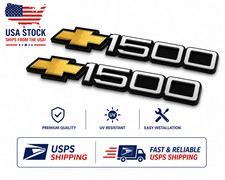 1993-1998 Chevy 1500 Emblem Bowtie For Chevrolet Silverado Badge Adhesive Set 1993-1998 Chevy 1500 Emblem Bowtie For Chevrolet Silverado Badge Adhesive Set