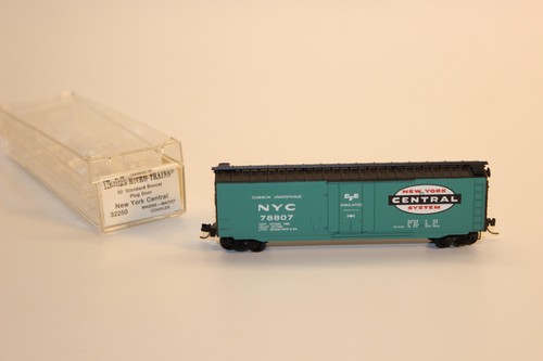 New York Central NYC Rd# 78807 Kadee/Micro Trenes #32250 50' PD vagón escala N OB | Condition: Used