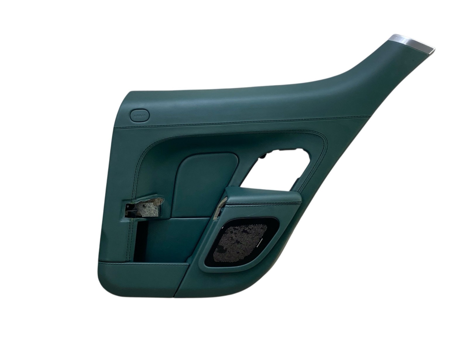 2015 ASTON MARTIN RAPIDE RIGHT REAR INNER DOOR TRIM PANEL COVER PARLIMENT GREEN