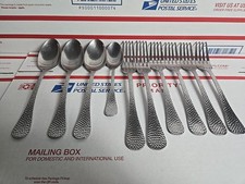 10-Wallace 18/10 Stainless BROOKLYN Flatware ...